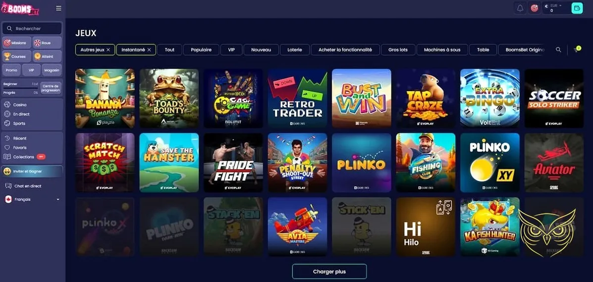 Miniature des autres jeux instantanés Boomsbet Casino