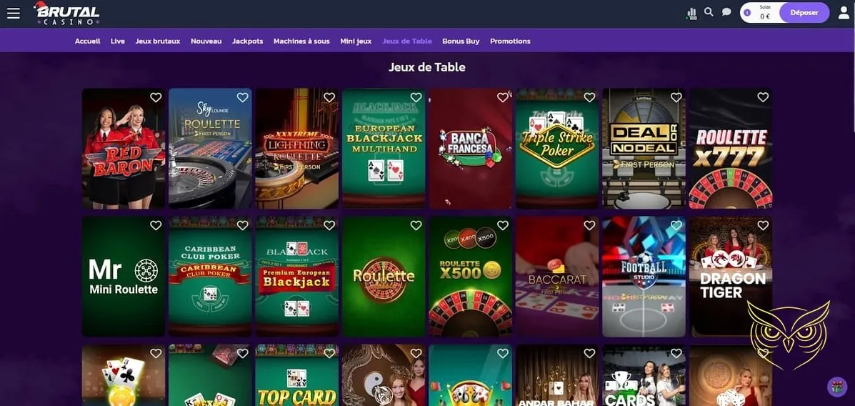 Bannière du bonus de bienvenue Brutal Casino