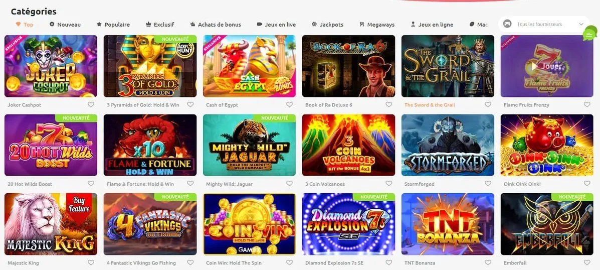 Icône pour effectuer un dépôt sur Cadoola Casino.