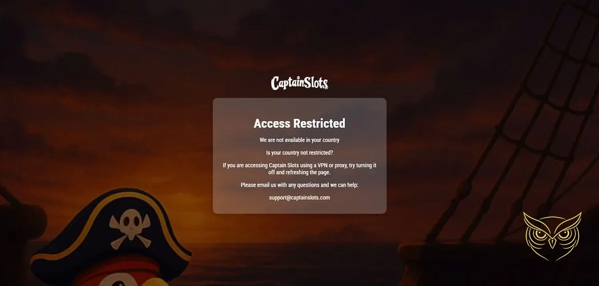 Aperçu des mini-jeux Captain Slots Casino.