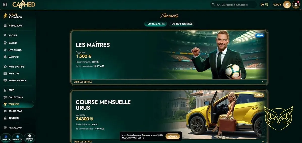 Icône du service client Cashed Casino.