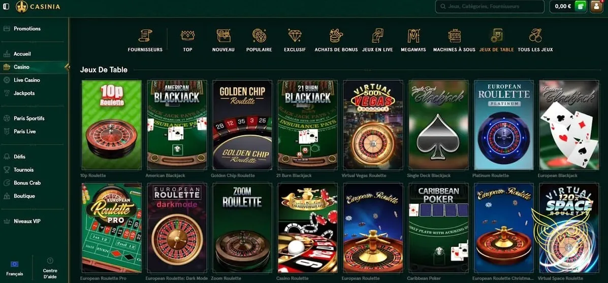 Icône de la fonctionnalité Bonus Crab Casinia