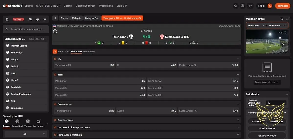 Liste des promotions quotidiennes Casinoist Casino