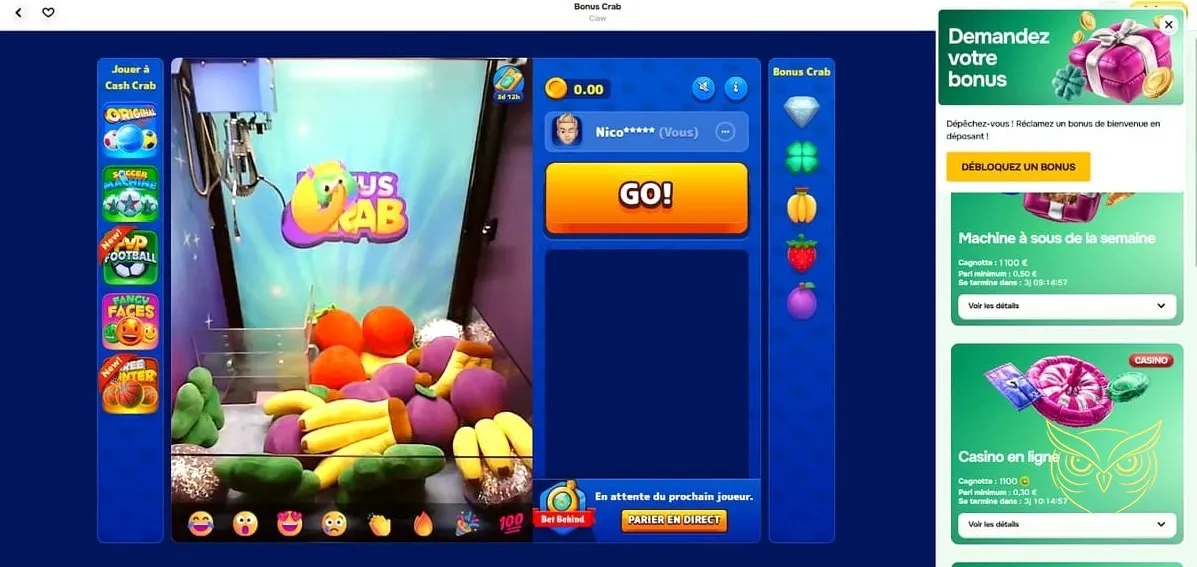 Icône des jeux de table du casino Casinolo