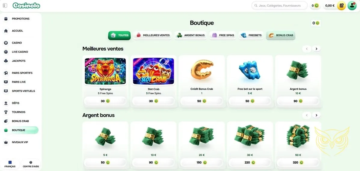 Icône du casino en direct Casinolo