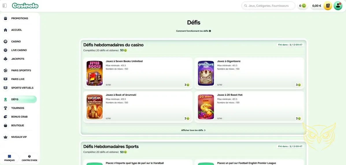 Icône des sports virtuels du casino Casinolo