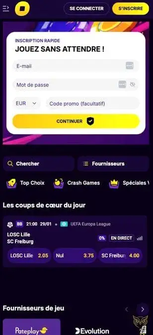 Logo de l'application mobile Casinoloots Casino