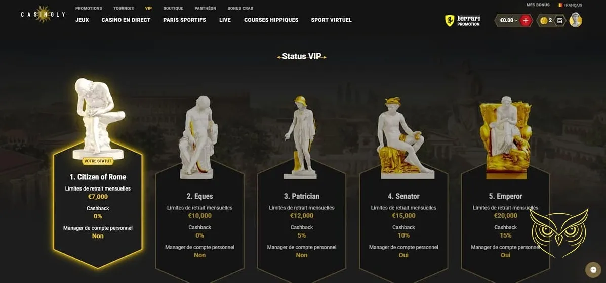 Icône du casino en direct Casinoly