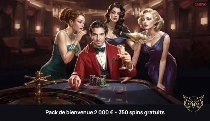 Badge du statut Top casino Casinova