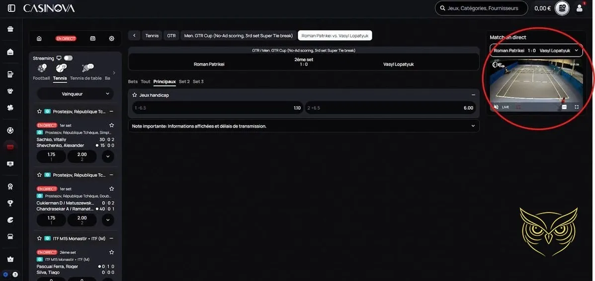 Icône du Club VIP Casinova Casino