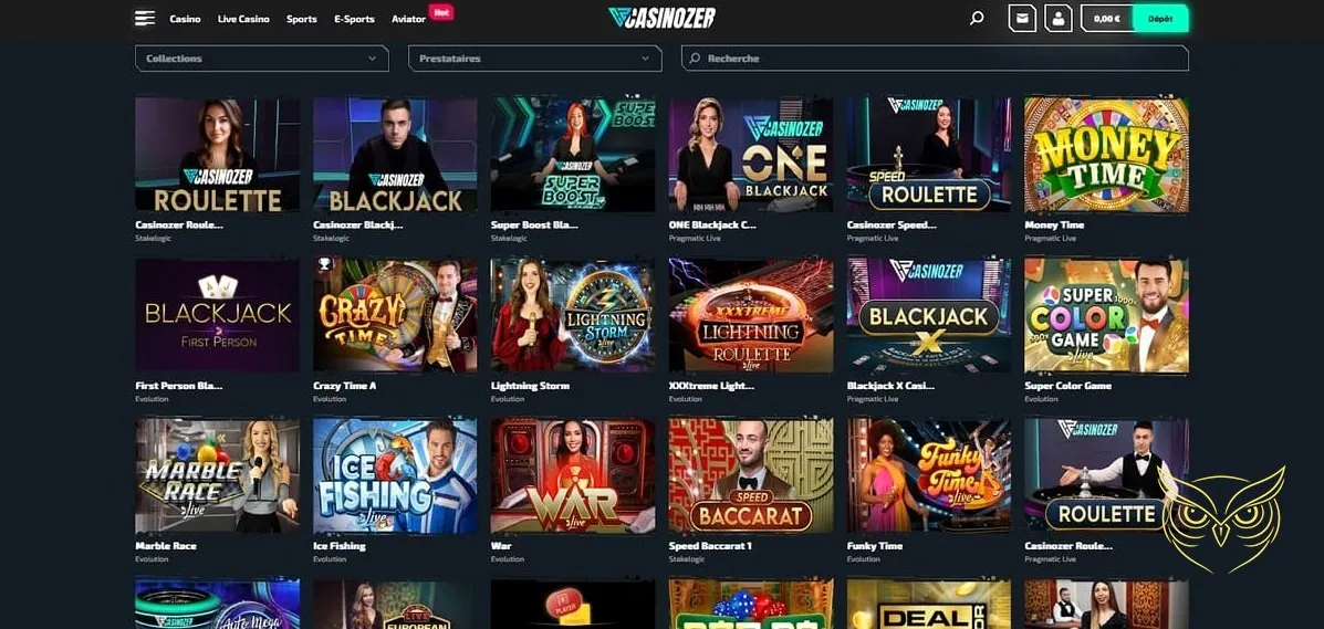 Icône du bonus de bienvenue sport Casinozer