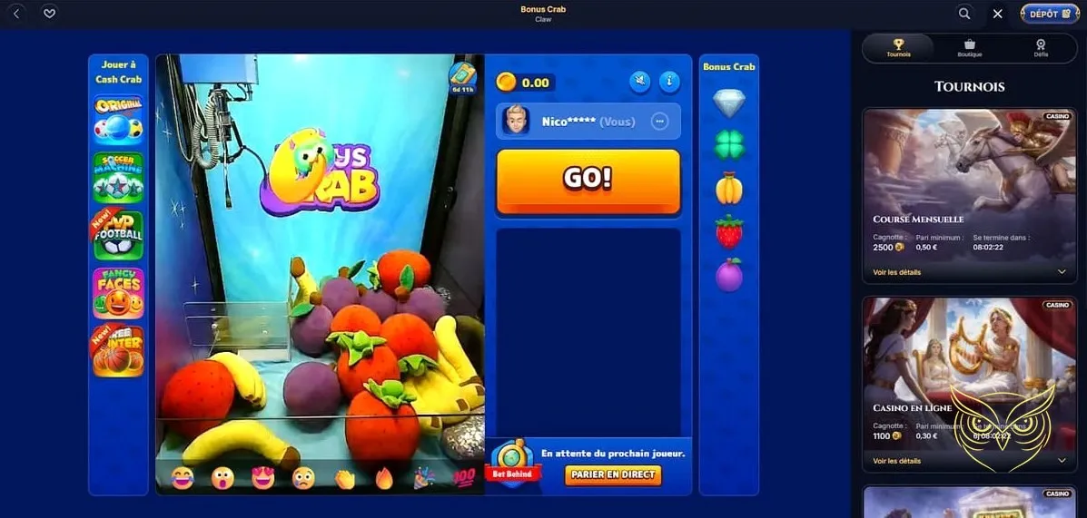 Icône de la catégorie jeux en ligne Cazeus.