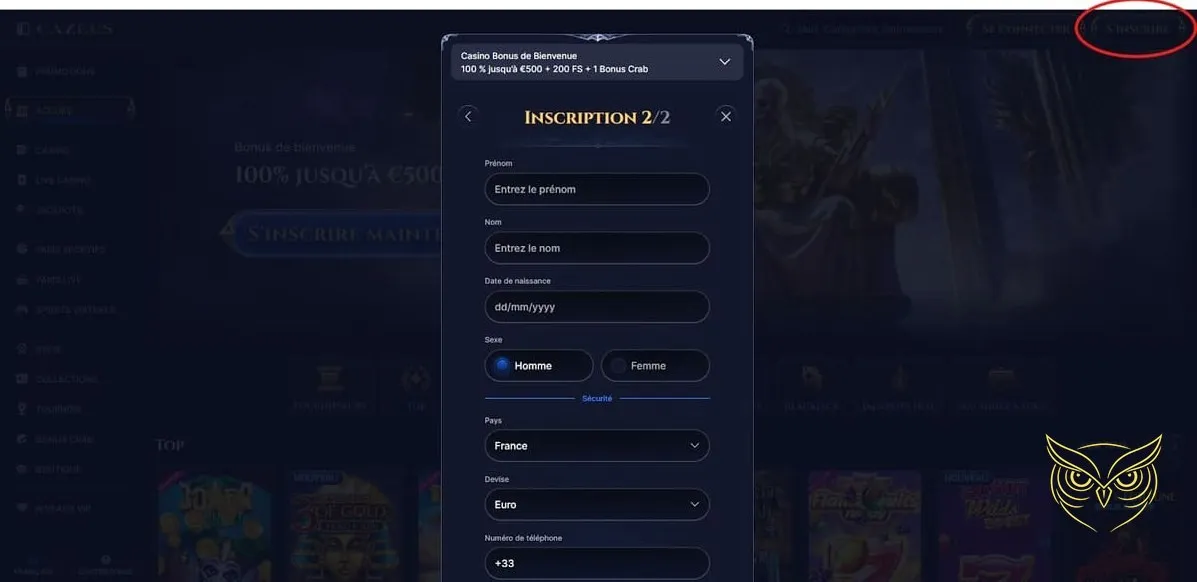 Icône représentant les autres promotions Cazeus.