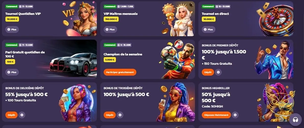 Formulaire d'inscription au Coolzino Casino