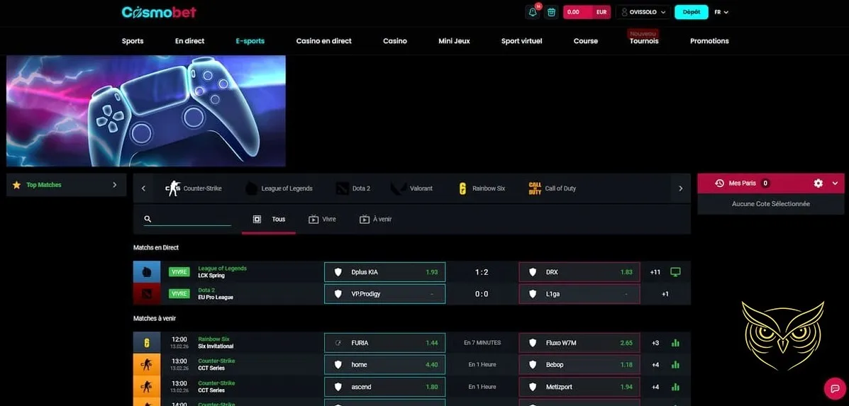 Icône des mini-jeux du casino Cosmobet