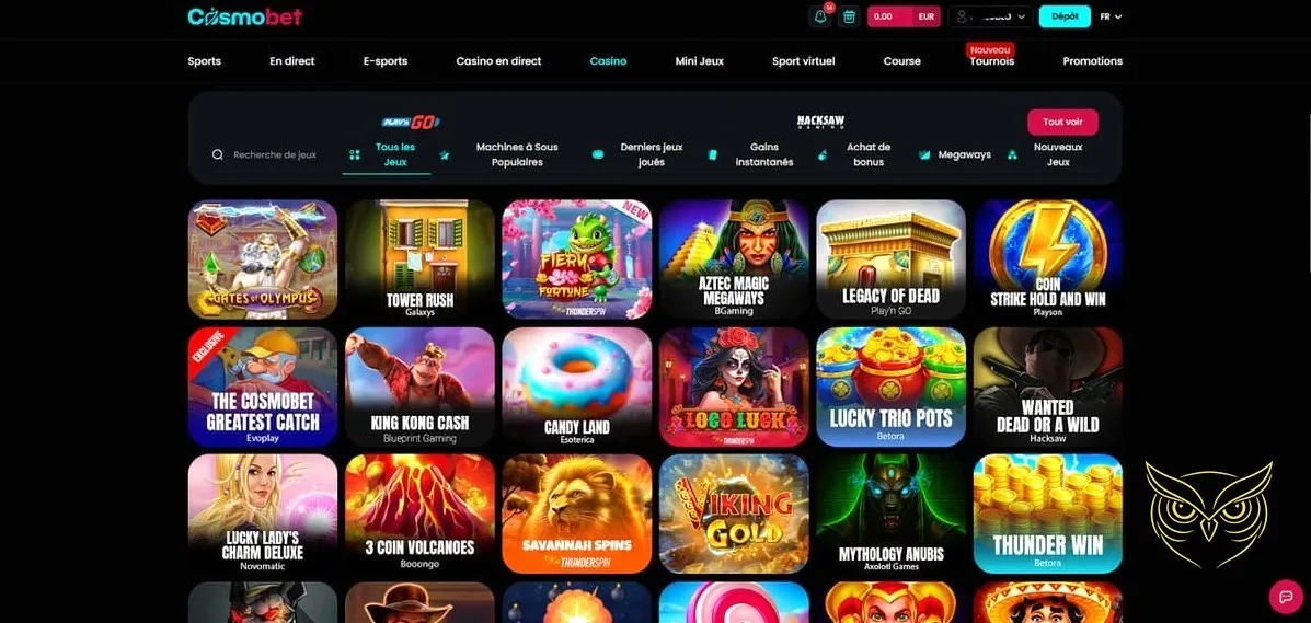 Icône du bonus de bienvenue Cosmobet Casino