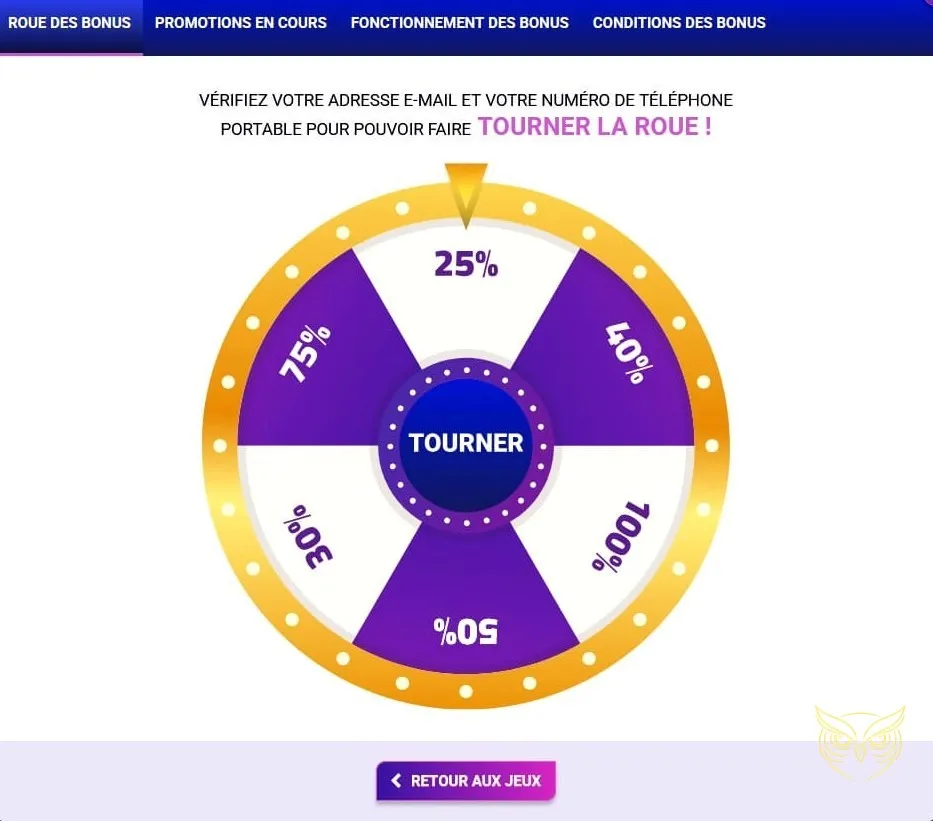 Icônes des moyens de paiement sur Europe Fortune Casino.