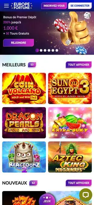 Icône de l'application Europe Fortune Casino