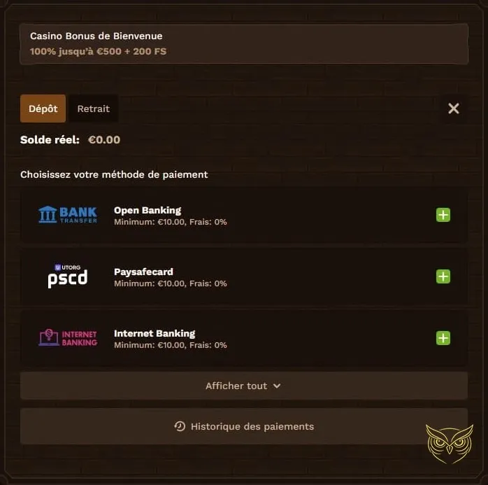 Icône du bonus premier dépôt Fat Pirate Casino