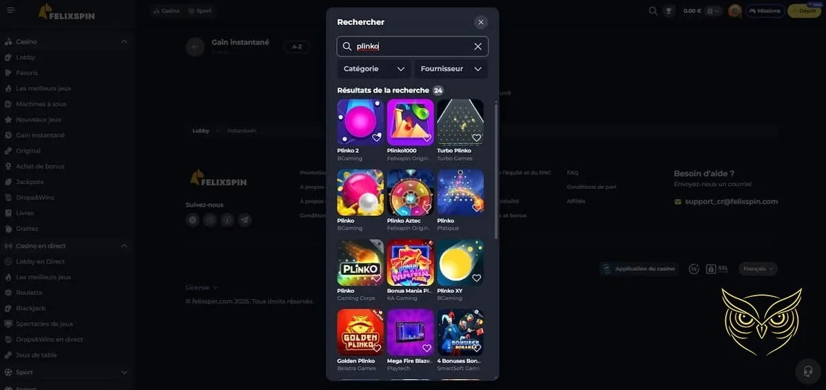 Icône des méthodes de dépôt FelixSpin Casino.