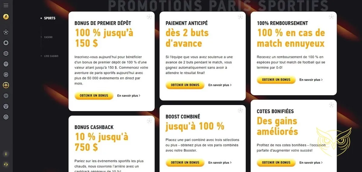 Badge "Top Casino" pour Fezbet.