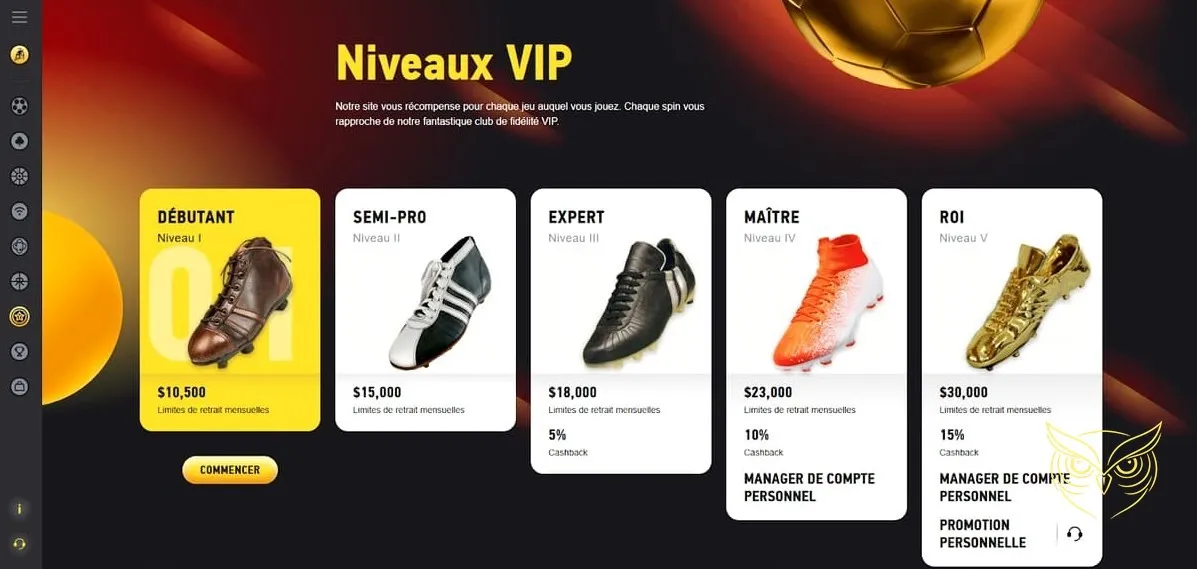 Icône d'inscription au casino Fezbet.