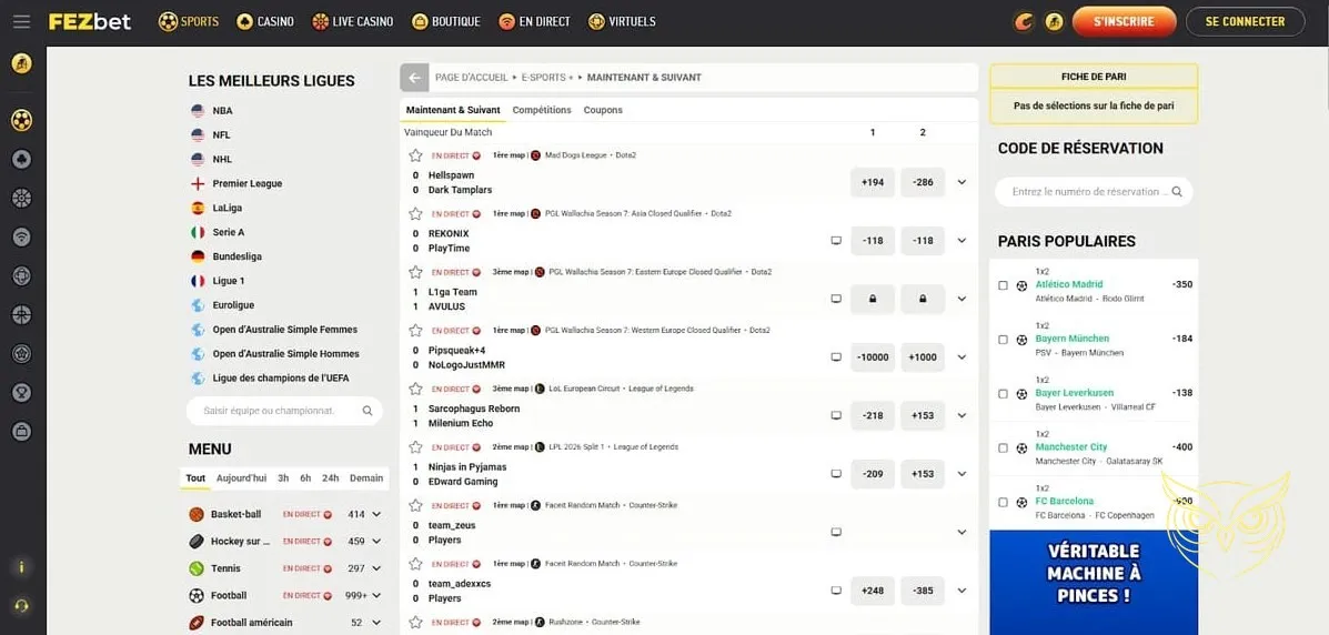 Icône de la catégorie machines à sous Fezbet.
