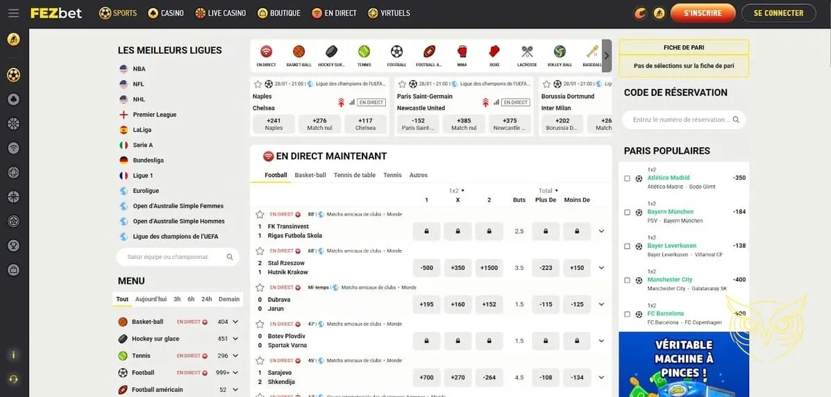 Icône de l'offre de bonus Fezbet Casino.