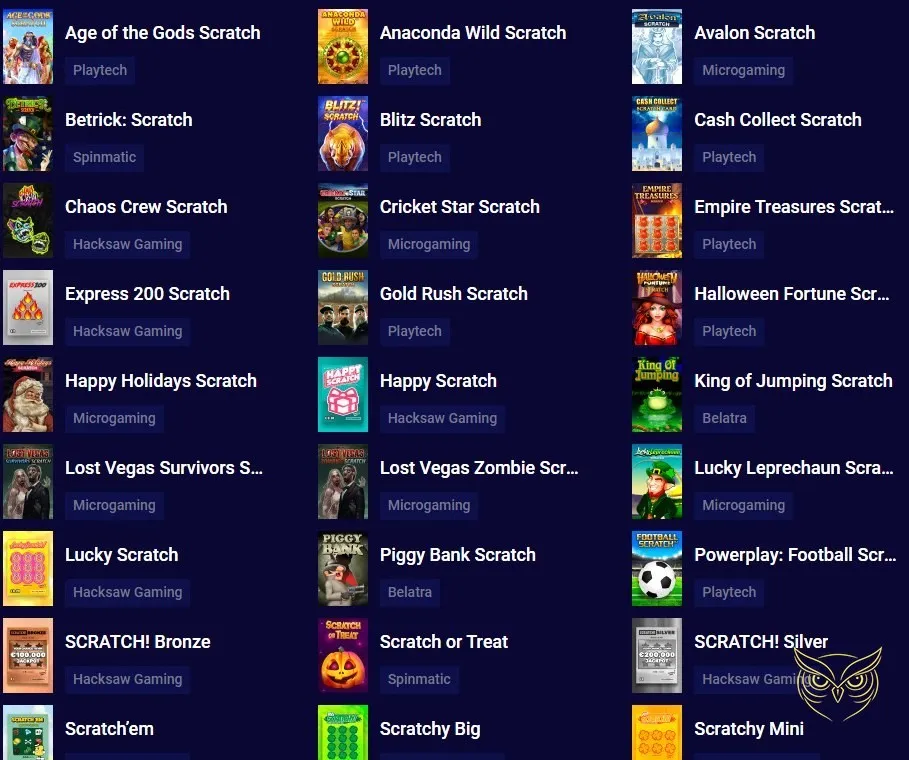 Capture d'écran de la boutique bonus Frumzi