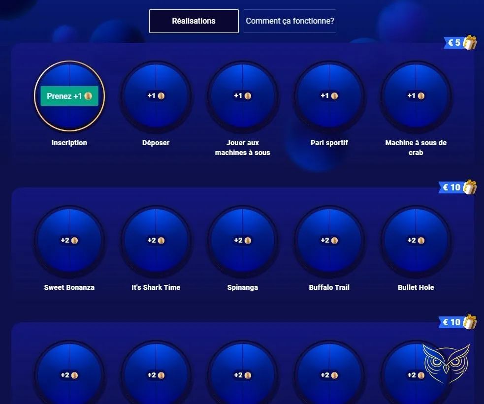 Bouton d'accès au centre d'aide Frumzi