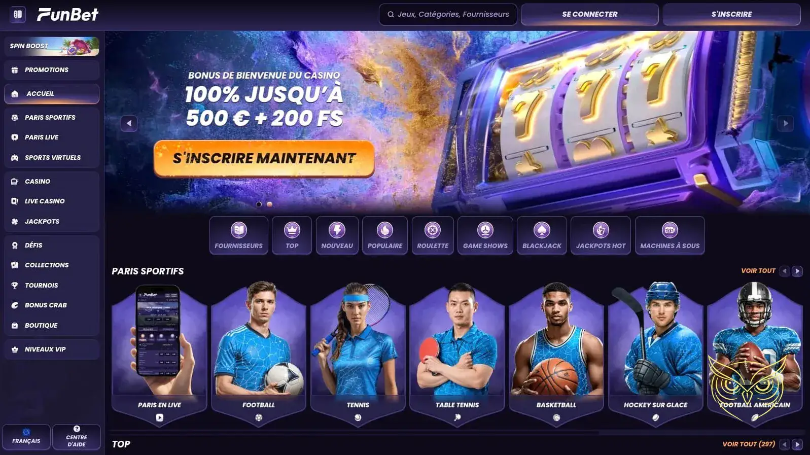 Logo officiel du casino Funbet