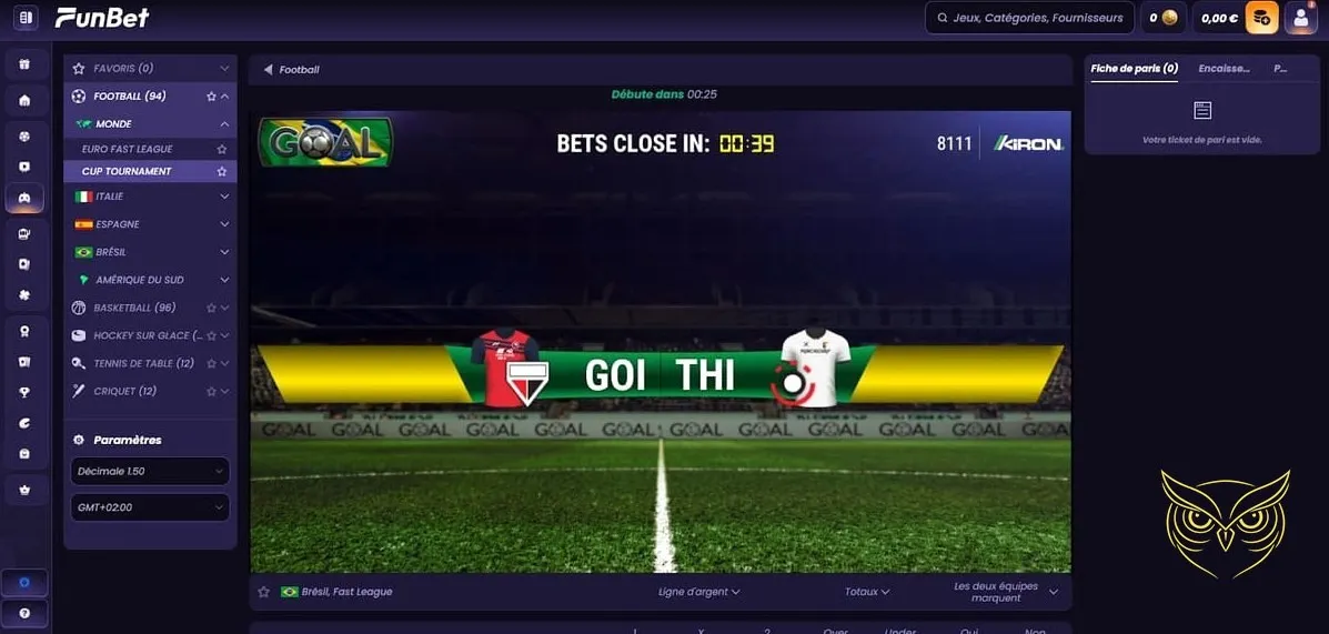 Icône du service client Funbet Casino