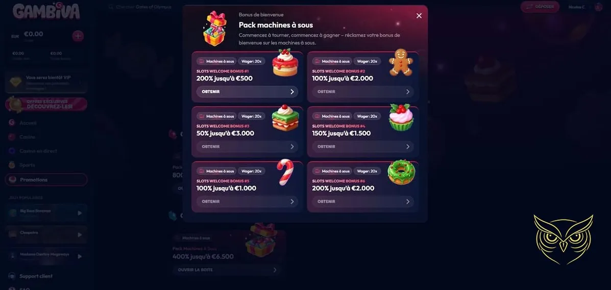 Icône du service client Gambiva Casino