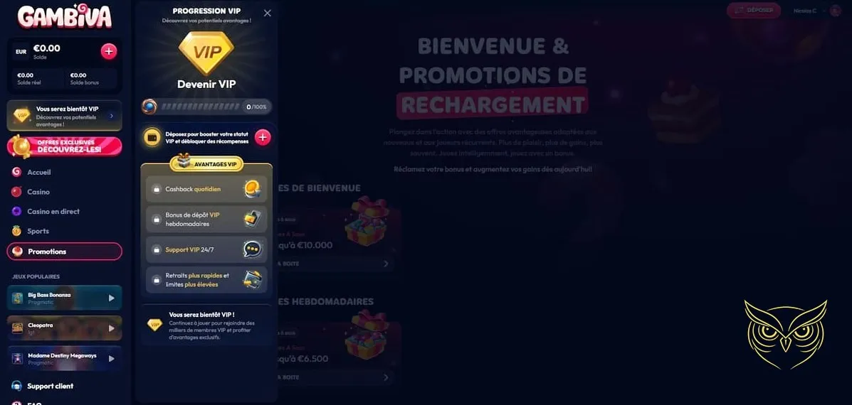 Miniature de jeu de table Gambiva Casino