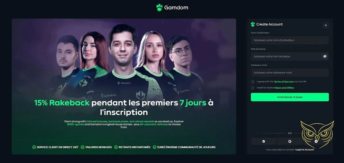 Miniature du jeu Crash sur Gamdom Casino