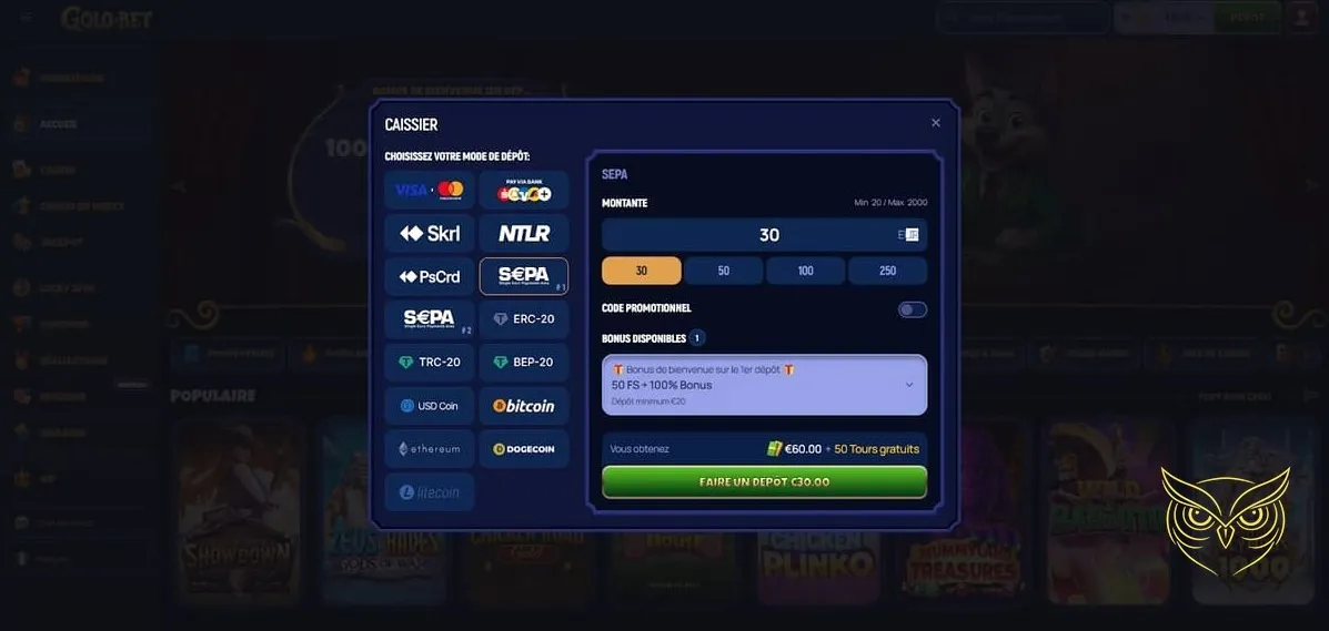 Miniature d'un jeu de casino en direct Golobet Casino