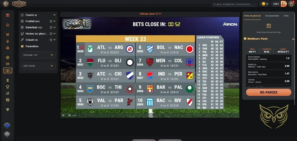 Icône du centre d'aide Gransino Casino.