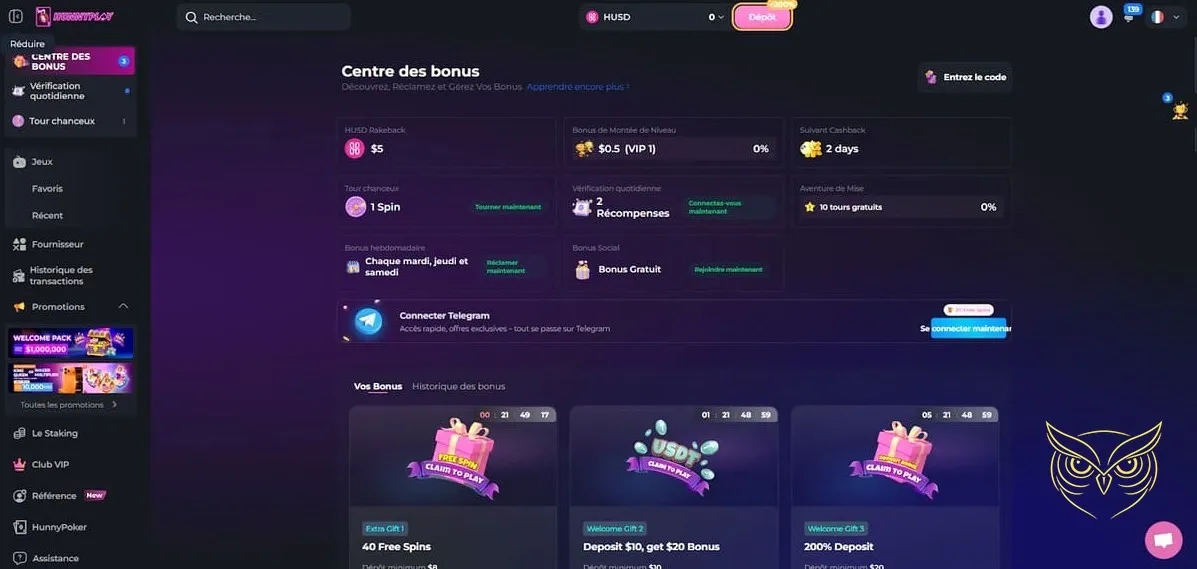 Variété de cartes à gratter HunnyPlay Casino