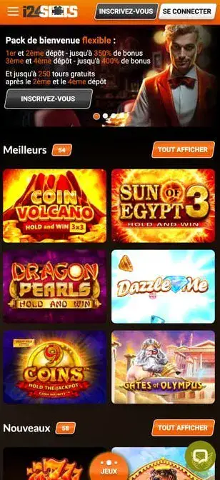Icône application mobile i24Slots Casino