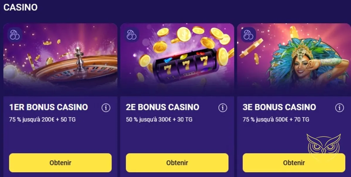 Sélection de machines à sous du casino Igobet