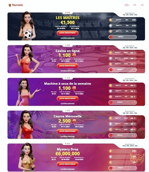 Guide d'installation de l'application Infinity Casino