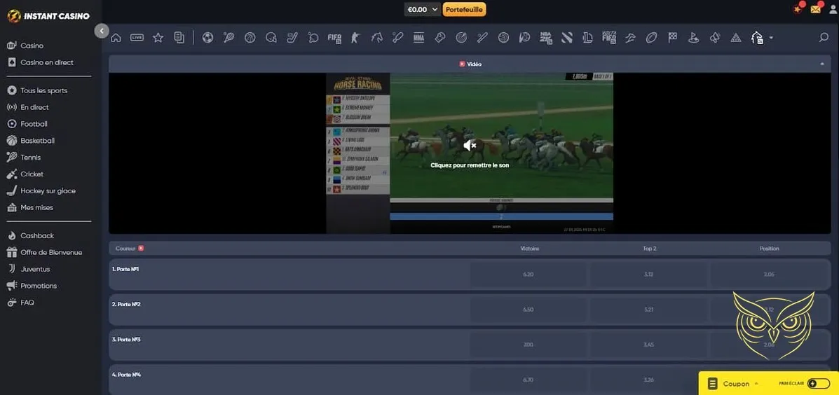 Capture d'écran du jeu poker solo Instant Casino