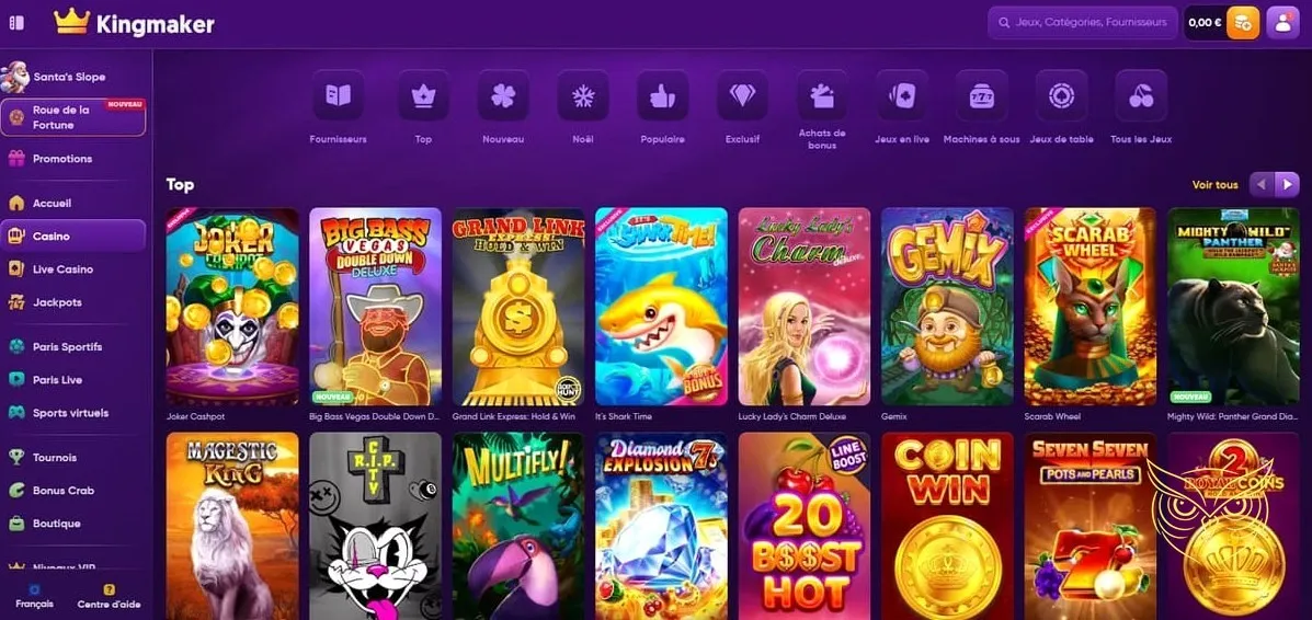 Capture d'écran du jeu Bonus Crab Kingmaker