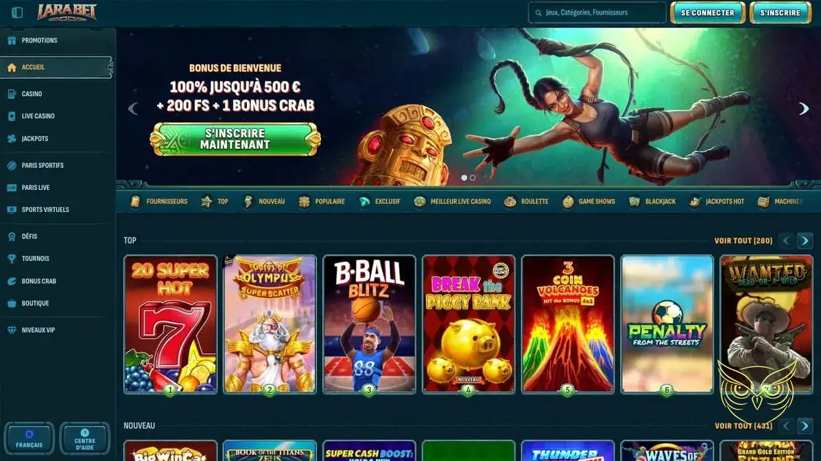 Logo officiel du casino Larabet