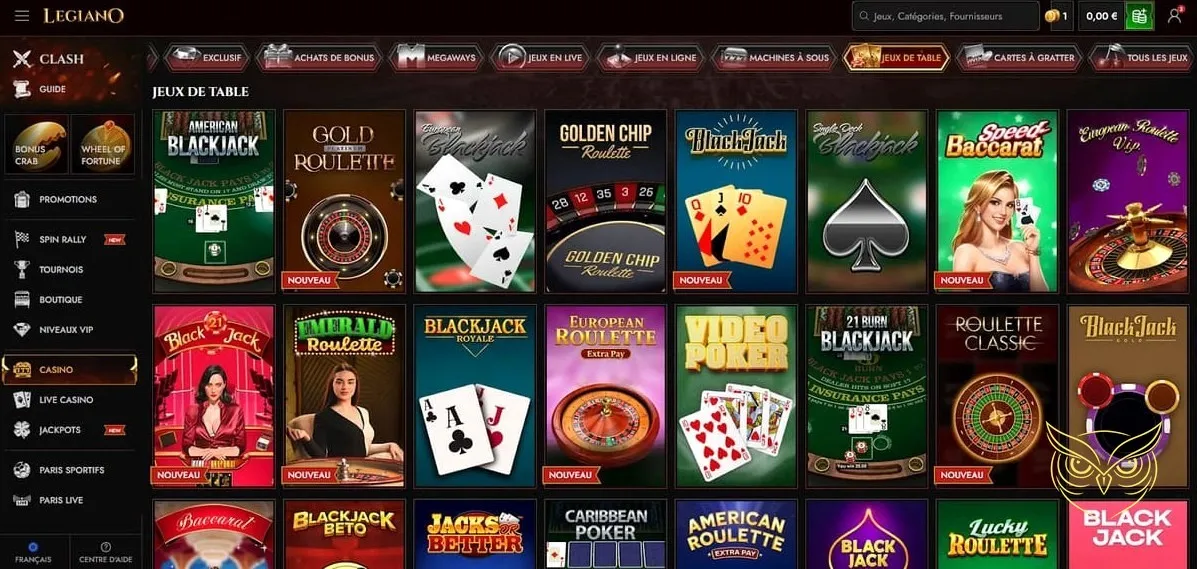 Icône de la promotion Bonus Crab Legiano Casino