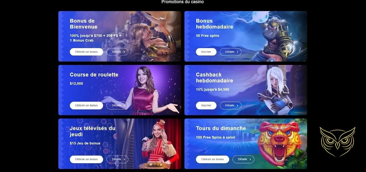 Tableau des niveaux VIP Librabet