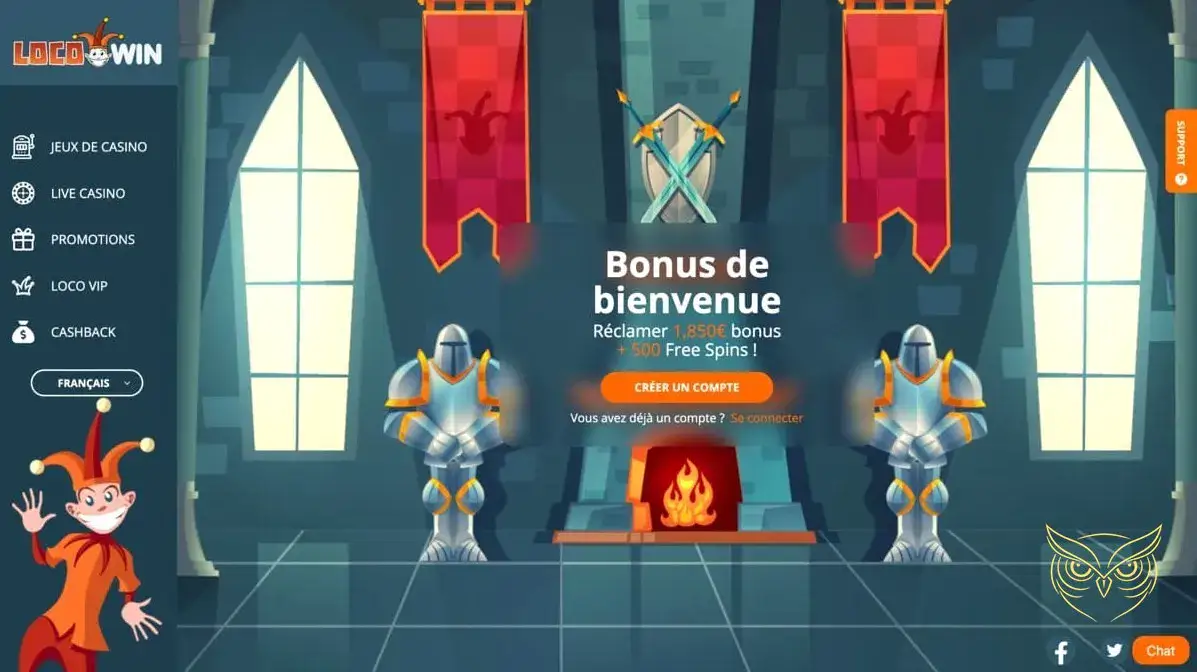 Logo officiel du casino LocoWin