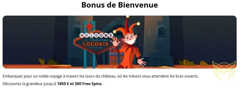 Sélection de machines à sous du casino LocoWin