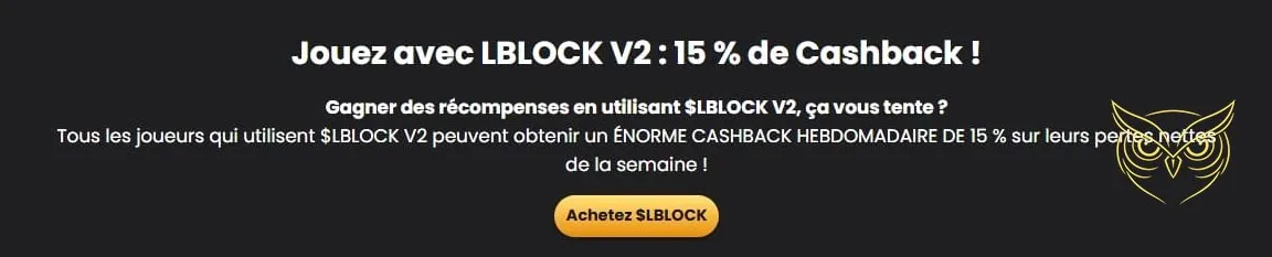 Visuel des tournois spéciaux Lucky Block