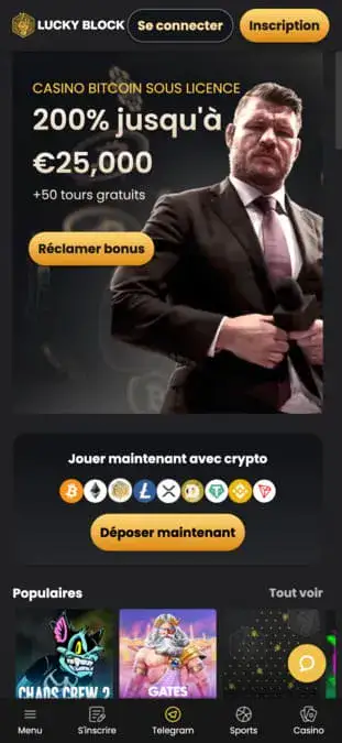 Icône de l'application Lucky Block Casino